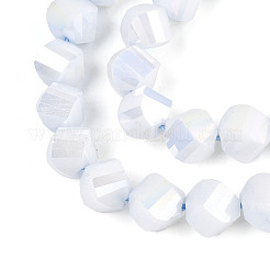 Brins de perles de verre électrolytiques anti-ternissement&nbsp;GLAA-T025-8mm-14C