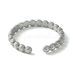 Открытое кольцо-манжета из нержавеющей стали марки 304&nbsp;RJEW-L110-047P