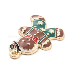 Noël alliage thème pendentifs émail&nbsp;X1-ENAM-D060-04D