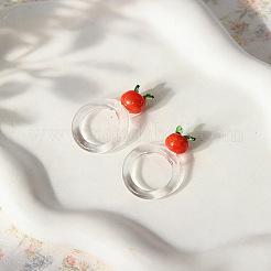 Anillos de dedo hechos a mano con forma de fruta&nbsp;WGA7362-01