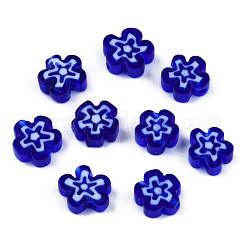 Millefiori a mano fili di perline di vetro&nbsp;LAMP-N029-017B-02