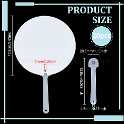 Ventilatori vuoti per sublimazione fai da te&nbsp;DIY-WH0349-421A