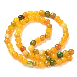 Природный агат бисер нитей&nbsp;G-C082-A01-56