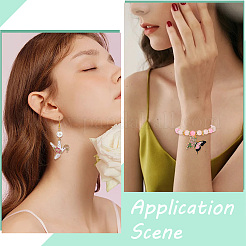 20шт 5 стиля подвески из сплава с эмалью&nbsp;ENAM-SC0005-78