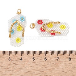 3 Stück Miyuki-Glasperlenanhänger&nbsp;PALLOY-MZ01313