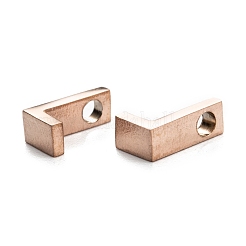 Placcatura ionica (ip) ciondoli in acciaio inossidabile 304&nbsp;STAS-K216-41L-RG
