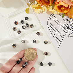 20шт бусины из сплава 4 цветов&nbsp;FIND-PA0001-11