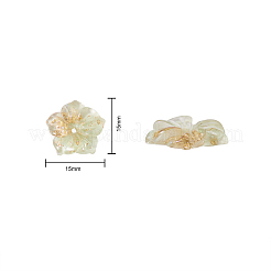Cabochon in resina trasparente 30 pz 5 colori&nbsp;RESI-CJ0001-186