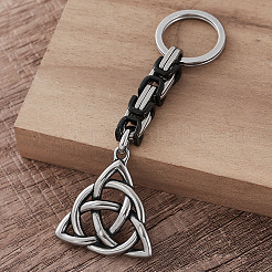 Portachiavi triqueta in acciaio inox 304&nbsp;LS-GS1230