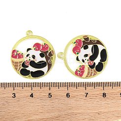 Золотили эмали сплава подвески&nbsp;ENAM-Z017-08G-03