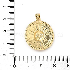 Латунные микро проложить кубического циркония подвески&nbsp;KK-D426-22B-G