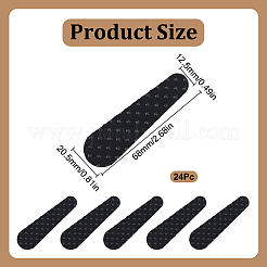 6 pieza de adhesivo de almohadilla antideslizante de silicona&nbsp;DIY-GO0002-63A