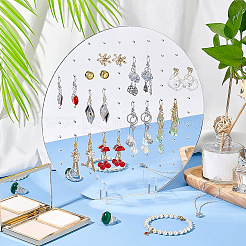 Акриловые стойки для ожерелий&nbsp;NDIS-WH0001-06