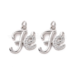 Стойки обшивки латунь микро проложить Циркон подвеску&nbsp;KK-C008-33P