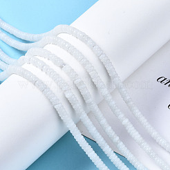 Hilos de abalorios de jade blanco natural&nbsp;G-S366-112D