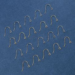 100 шт. 2-х цветные крючки для сережек из нержавеющей стали 304&nbsp;STAS-FS0001-74