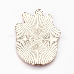 Подвески из сплава с эмалью&nbsp;X-ENAM-O035-04G