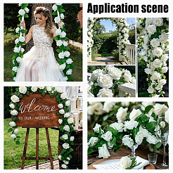 Guirlande de roses artificielles&nbsp;DIY-WH0816-596