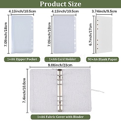 Блокноты в тканевой обложке&nbsp;DIY-CP0013-05C