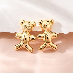Orecchini in ottone&nbsp;EJEW-R016-24G