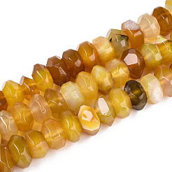 Природный агат бисер нитей&nbsp;G-N356-01A-18