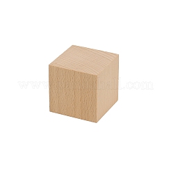 Bougeoir carré en bois&nbsp;AJEW-WH0245-72B