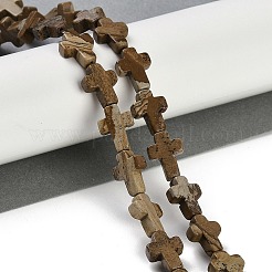 Natürliches Bild Jaspis Perlen Stränge&nbsp;G-I369-A05-02