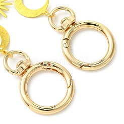 Catene di estensione per borse con maglie a forma di luna e sole in ottone&nbsp;FIND-JF00146-02