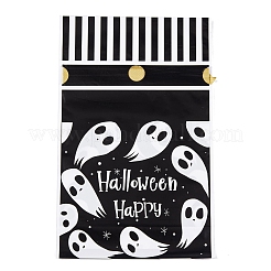 50 sachets rectangulaires en plastique pour bonbons d'Halloween.&nbsp;ABAG-U001-01R