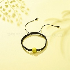 Braccialetto di perline intrecciate in acrilico&nbsp;BJEW-JB08552