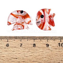 Faits à la main des perles de Murano transparent&nbsp;LAMP-N042-20E