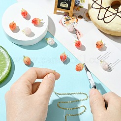 12 шт. 3-х цветные термоусадочные пластиковые эмалевые подвески&nbsp;KY-CJ0002-12