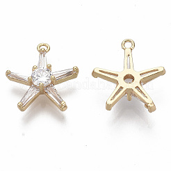 Латунные микро проложить кубического циркония подвески&nbsp;KK-R130-032-NF