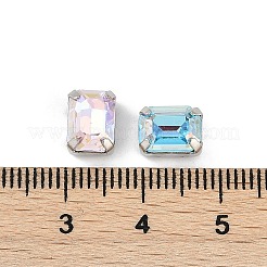 Латунные стеклянные стразы пришивные стразы&nbsp;RGLA-U001-08P-01