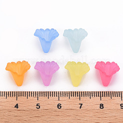 Матовые акриловые колпачки из бисера MACR-S371-10A