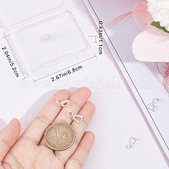 6 шт. 3 серебряных держателя для ледоруба 925 размера&nbsp;STER-CN0001-18