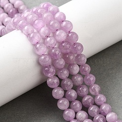 Природные кунцит бисер нитей&nbsp;G-D856-03-6mm-01