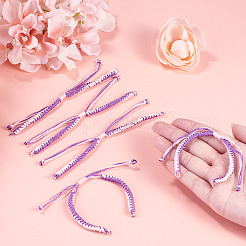 Fabricación de pulseras con hilo de nailon.&nbsp;AJEW-TAC00103