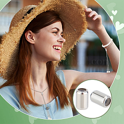 50 шт. бусины из нержавеющей стали&nbsp;STAS-PH0005-82