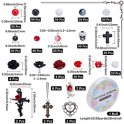 DIY-Sets zur Herstellung von Stretch-Armbändern im Gothic-Stil&nbsp;DIY-SC0033-40