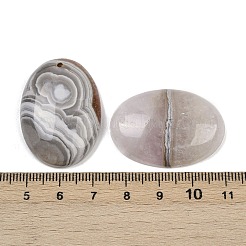 Pendenti in pizzo di agata ametista naturale&nbsp;G-A244-12B-01