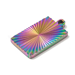 Pendentifs en acier inoxydable 304 avec placage ionique (IP)&nbsp;STAS-D025-06M-02
