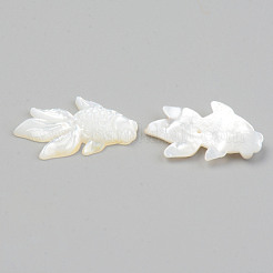 Guscio bianco naturale madreperla perle di conchiglia&nbsp;SHEL-T017-17