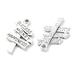Pendentif en alliage de style tibétain&nbsp;TIBE-H142-13AS