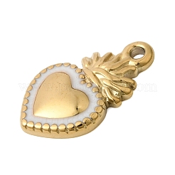 Подвески из нержавеющей стали 304 с эмалью&nbsp;STAS-B128-38G