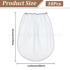 10 bolsa de filtro de nailon&nbsp;AJEW-GF0013-78B