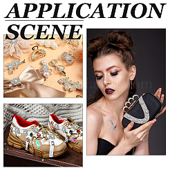 300шт латунные стразы кабошоны&nbsp;FIND-FH0016-69