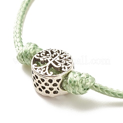 Braccialetto di cordone di perline in lega&nbsp;BJEW-JB08109