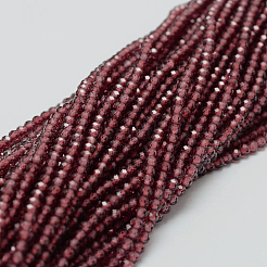 Granato naturale fili di perle&nbsp;G-P271-3mm-05
