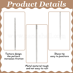 24 шт. 2 стиля картонных стальных игл&nbsp;FIND-DR0001-96